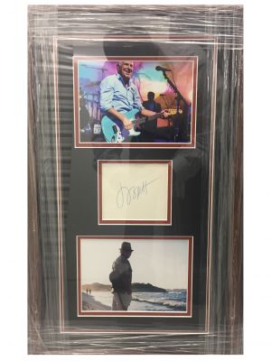 Jimmy Buffett Signed Collage