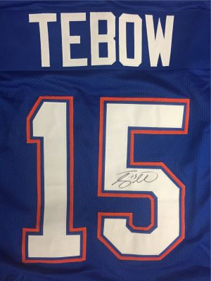 Tim Tebow Signed Gators Jersey
