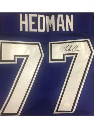 Victor Hedman Signed Lightning Jersey