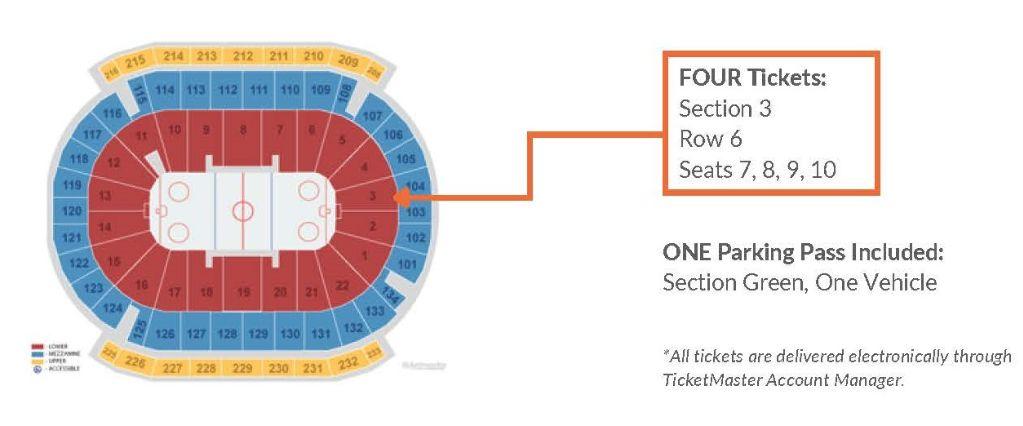 See the Devils play The Islanders (Four Tickets) with parking