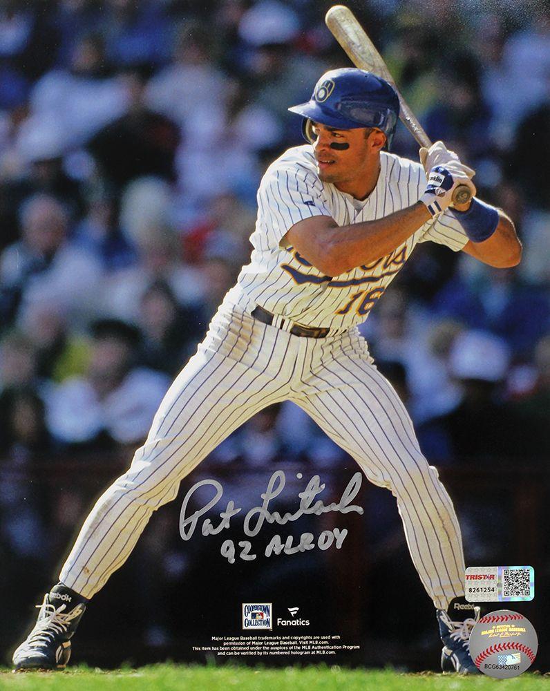 Signed Pat Listach Framed Photo