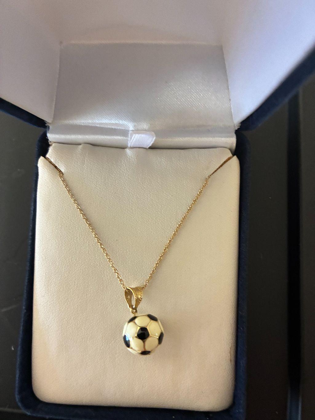Soccer Necklace