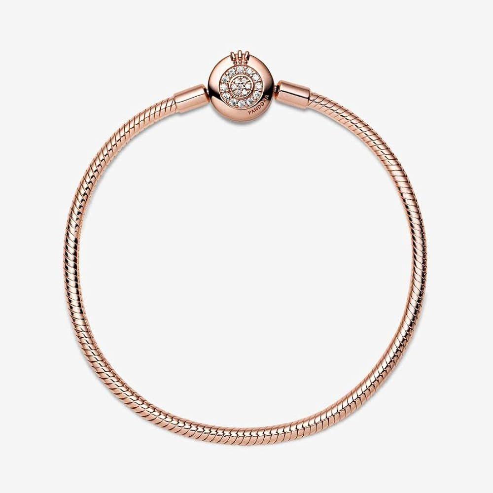 Pandora Bronze & Gold (bracelet and necklace)