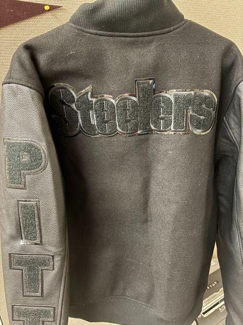 Pittsburgh Steelers Varsity Leather Jacket