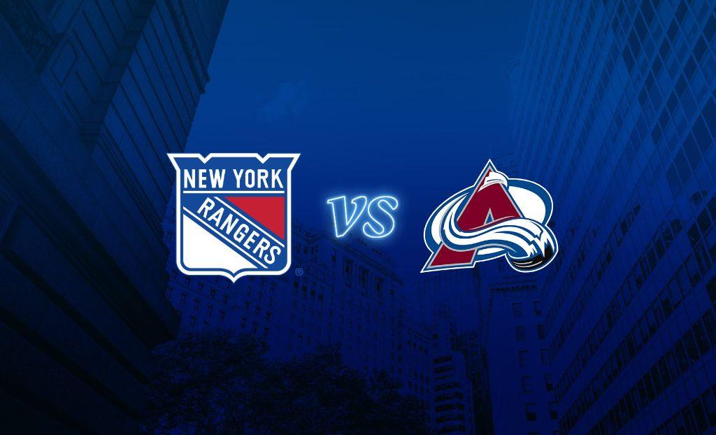 NY Rangers vs Colorado Avalanche (Two Tickets)