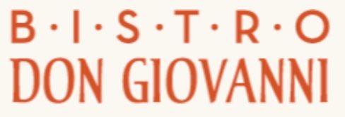 Bistro Don Giovanni Certificate for $150