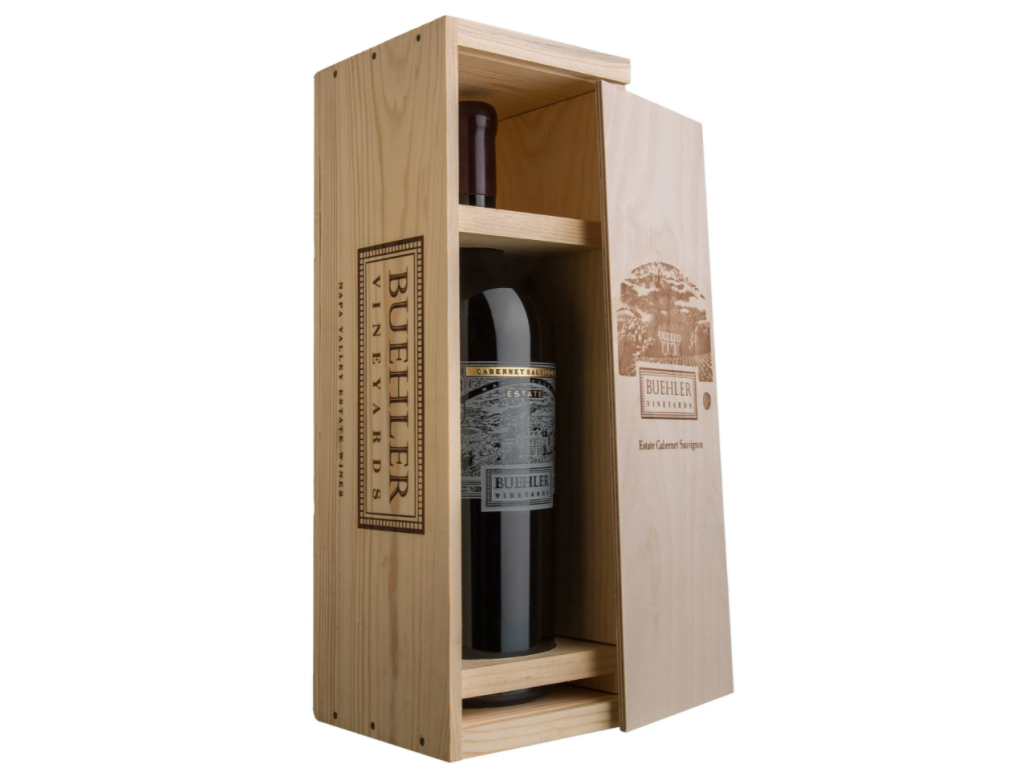 3L - 2018 Etched Bottle Bueler Napa Cabernet in wood box