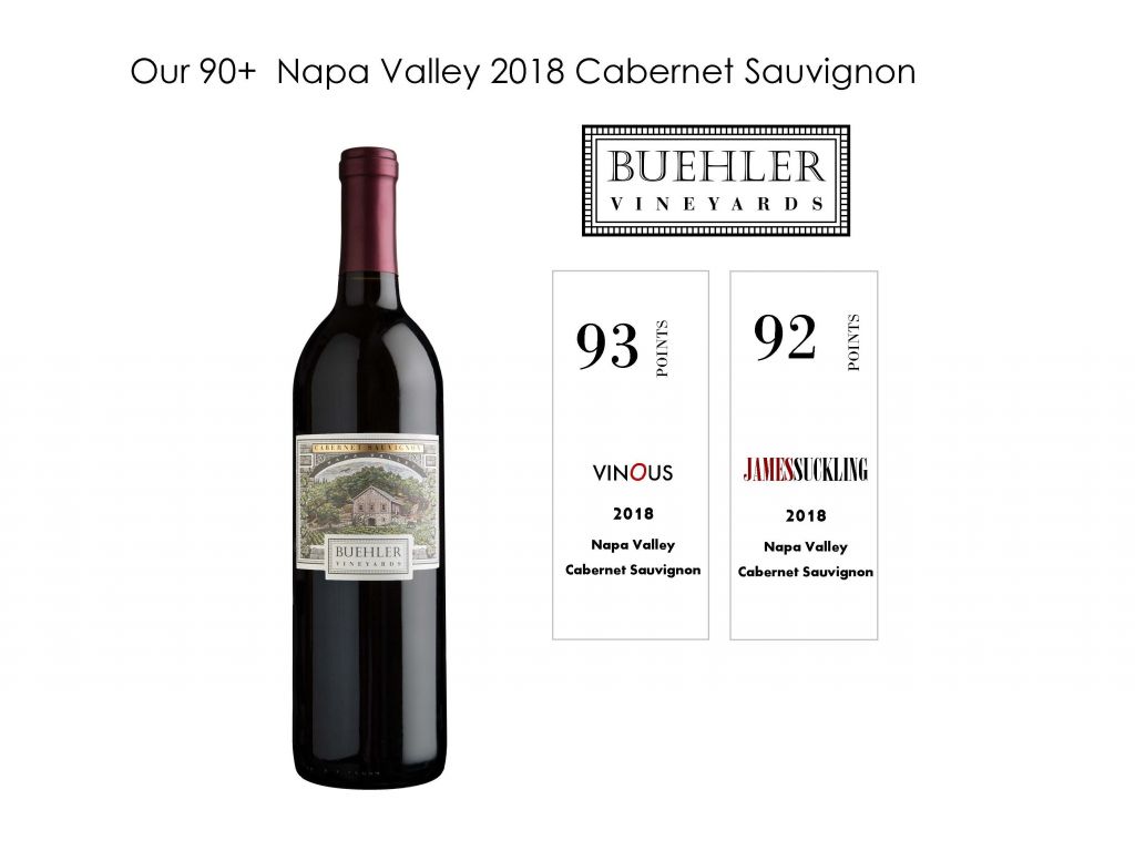 3L - 2018 Etched Bottle Beuhler Napa Cabernet in wood box