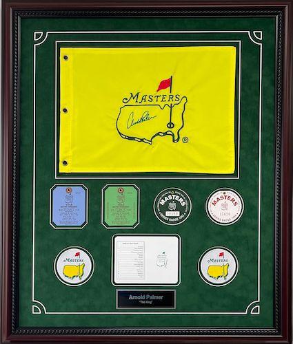 Arnold Palmer Custom Masters Flag Display