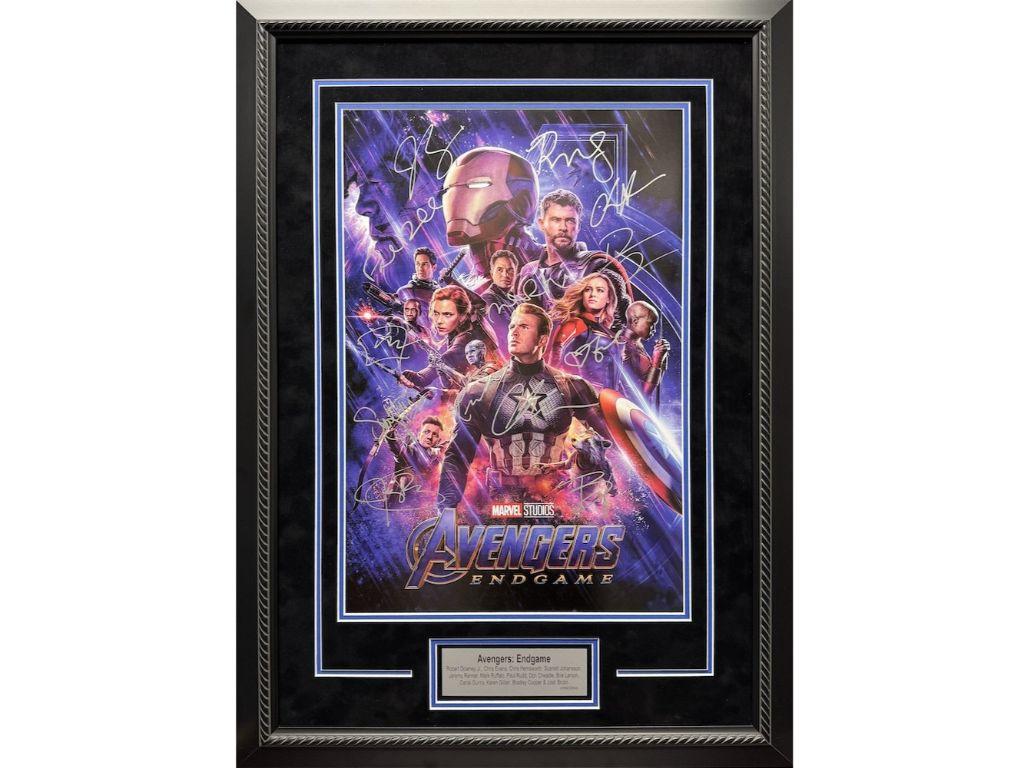 ''Avengers Endgame'' Autographed Movie Poster