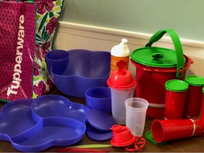 A Basket Full of Tupperware