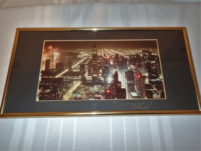 Chicago At Night Photograph
