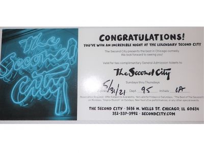 The Second City, Chicago Comedy Club