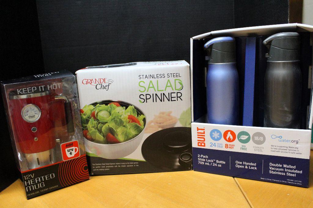 Sip & Spin: Ultimate Drink & Salad Set