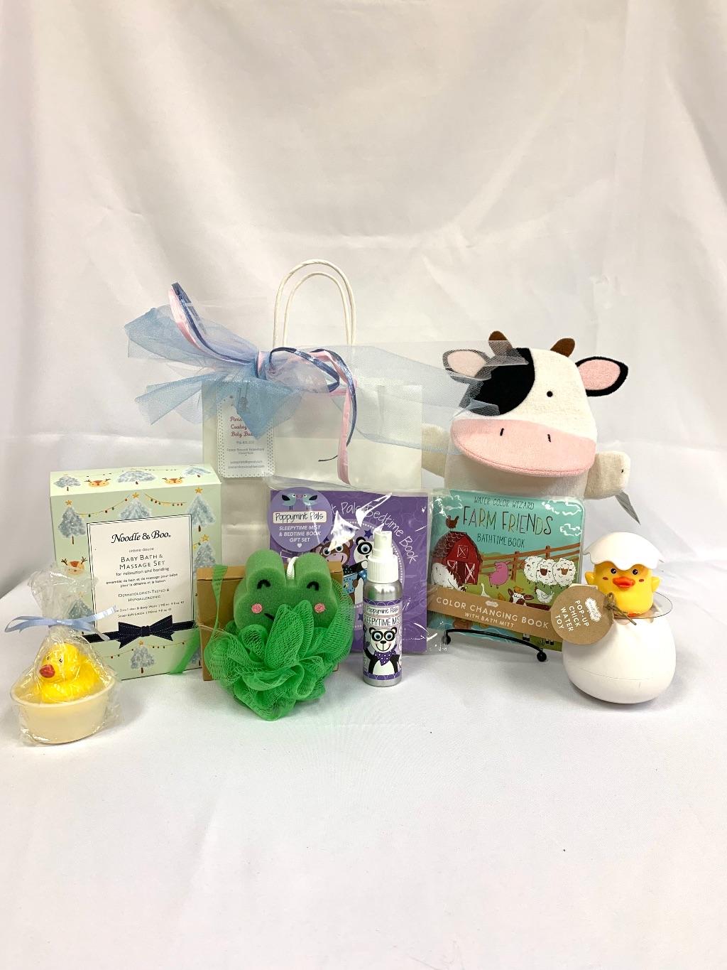 Baby Bath Time by Paris Pink & Cowboy Blue Bouti...