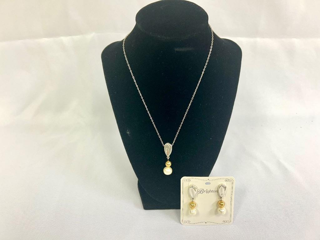 BRIGHTON NECKLACE AND EARRINGS