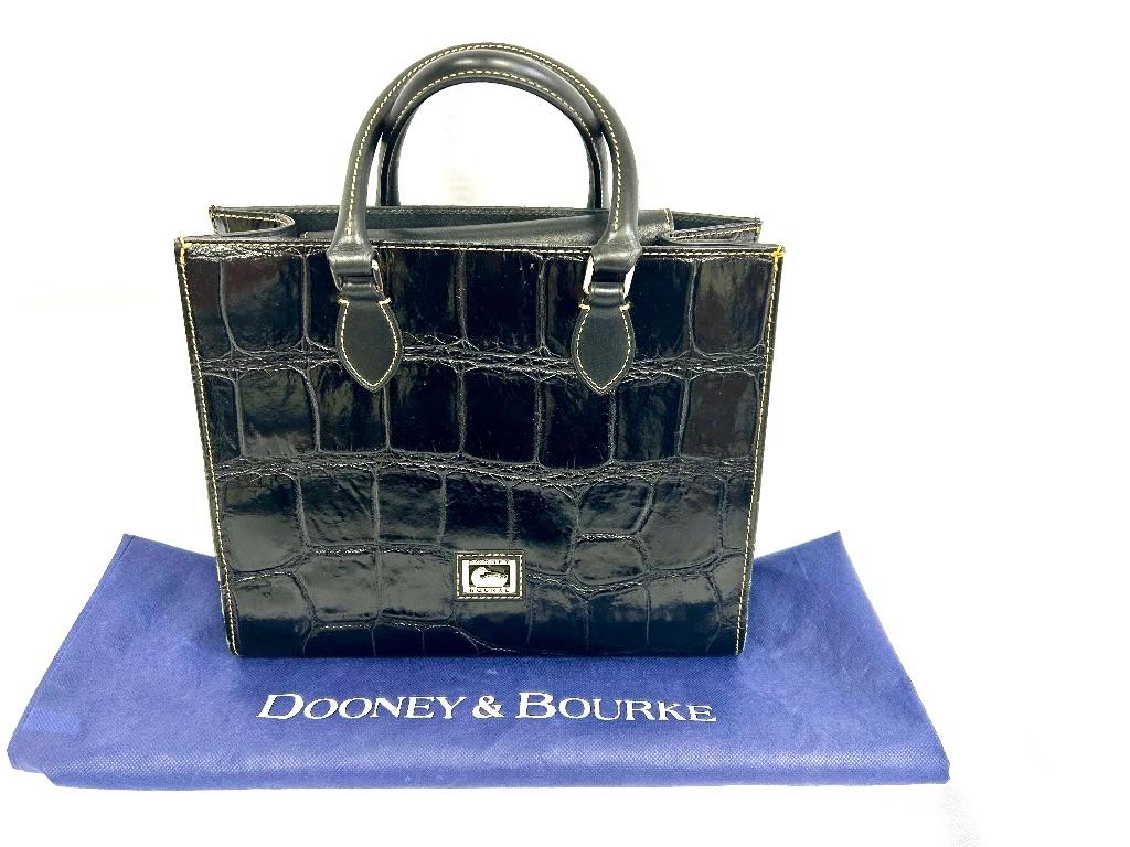 Dooney and Bourke Classic Crocodile Skin Hand/Should...