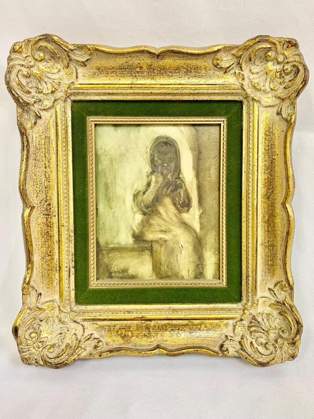 Small Child Painting by Mary San Angelo (Not Authent...