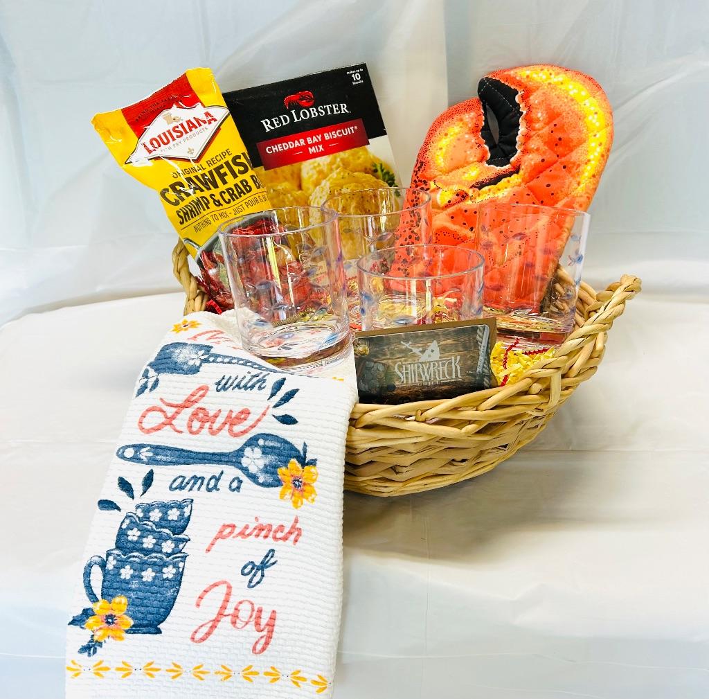 Shipwreck Gift Basket with $400 in Gift Certificates