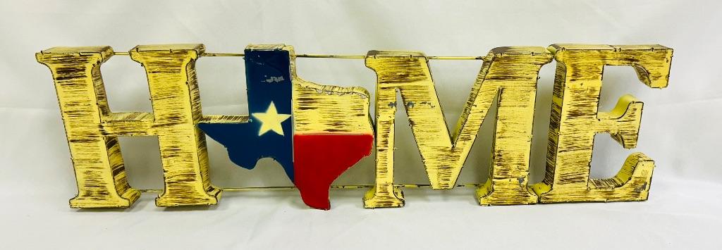 Texas HOME Sign