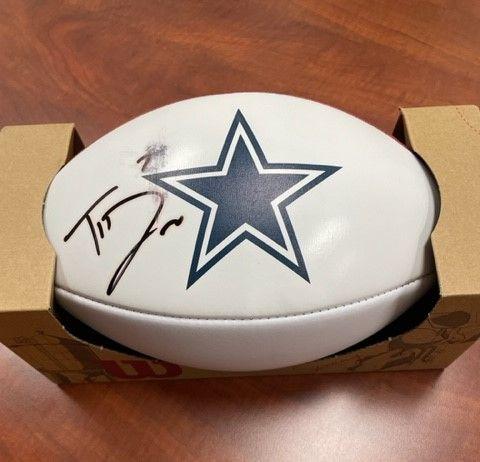Memorabilia: Trevon Diggs Autographed Football