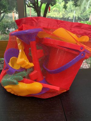 Bag of Beach Toys