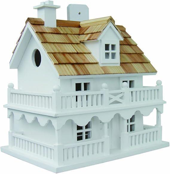 Home Bazaar Hand-made Novelty Cottage Bird House + B...