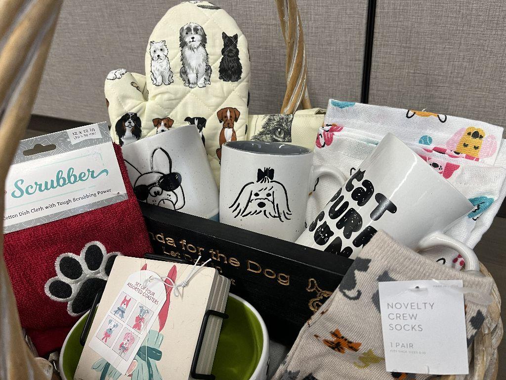 Pet Lovers Kitchen Basket