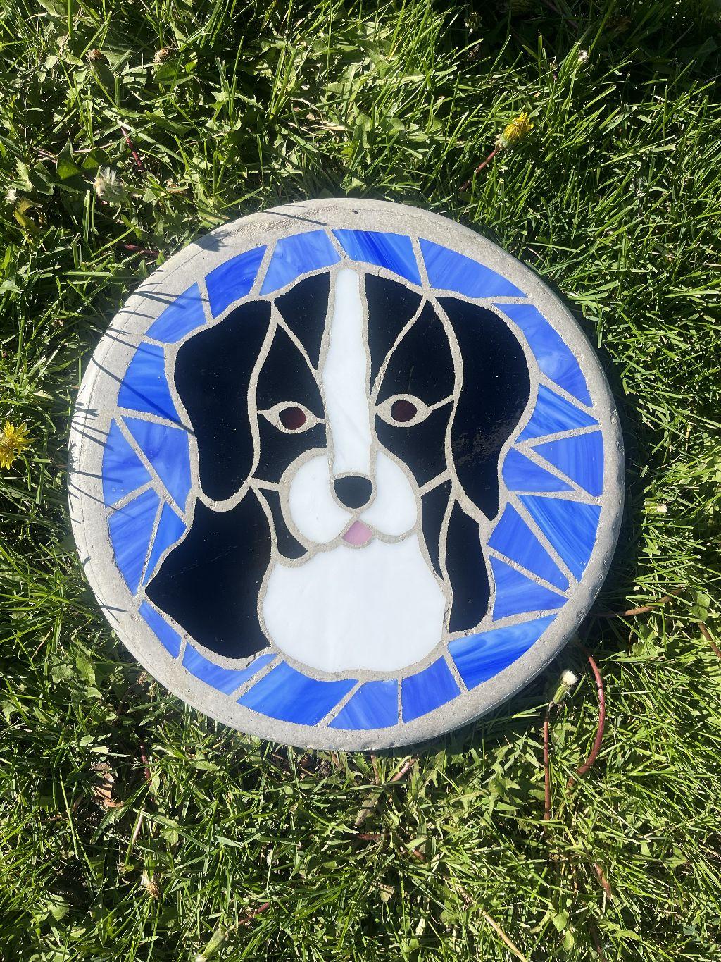 Dog Garden Mosaic