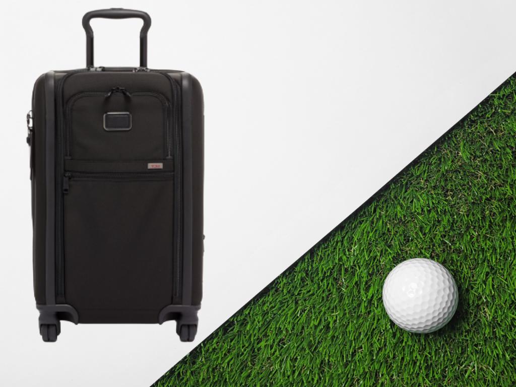 TUMI INTERNATIONAL EXPANDABLE 4 WHEELED CARRY-ON
