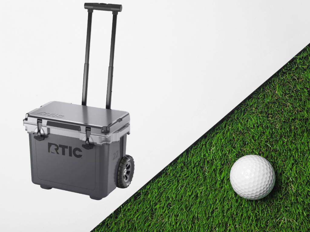 RTIC 22 QT ULTRA LIGHT WHEELED HARD SIDED COOLER