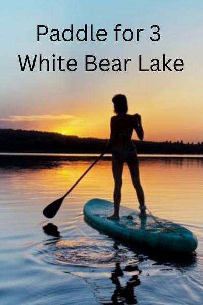 Stand-Up Paddle Boards for 3 on White Bear Lake