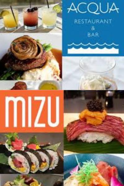 Hard Choice! Acqua or Mizu for Dinner