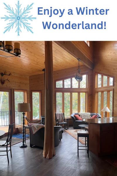 4 Season Cabin in the Heart of Winter Sports