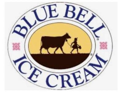 Two Gift Cards for a 1/2 Gallon of Delicious Blue Bell Ice Cream