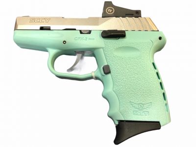 Teal SCCY CPX-2 9mm Pistol