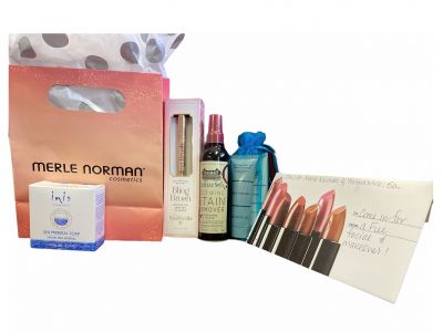 $25.00 Gift Card Plus Fun Gift Bag of Goodies from Merle Norman