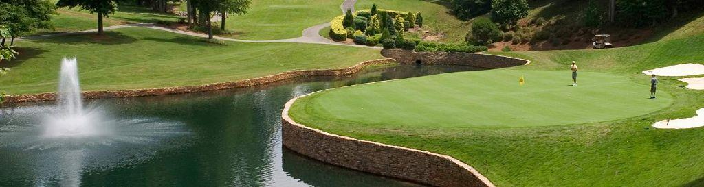 Foursome on the Jackson Course – Rock Barn Cou...