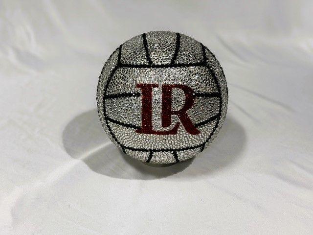 Rhinestoned LR Volleyball