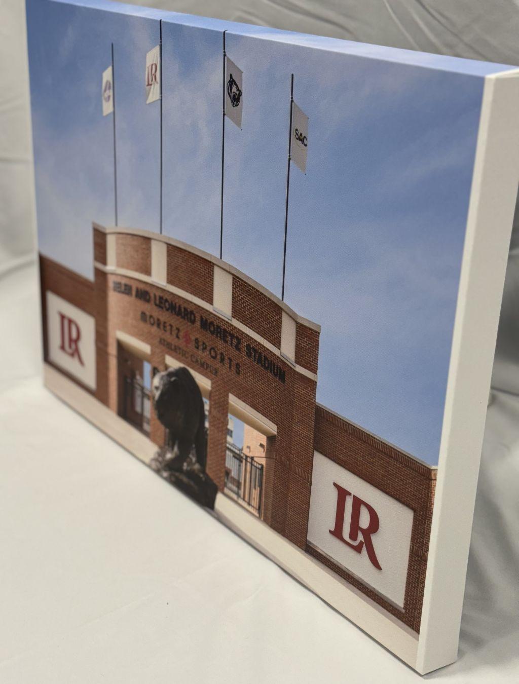 16 x 24 Moretz Stadium Canvas