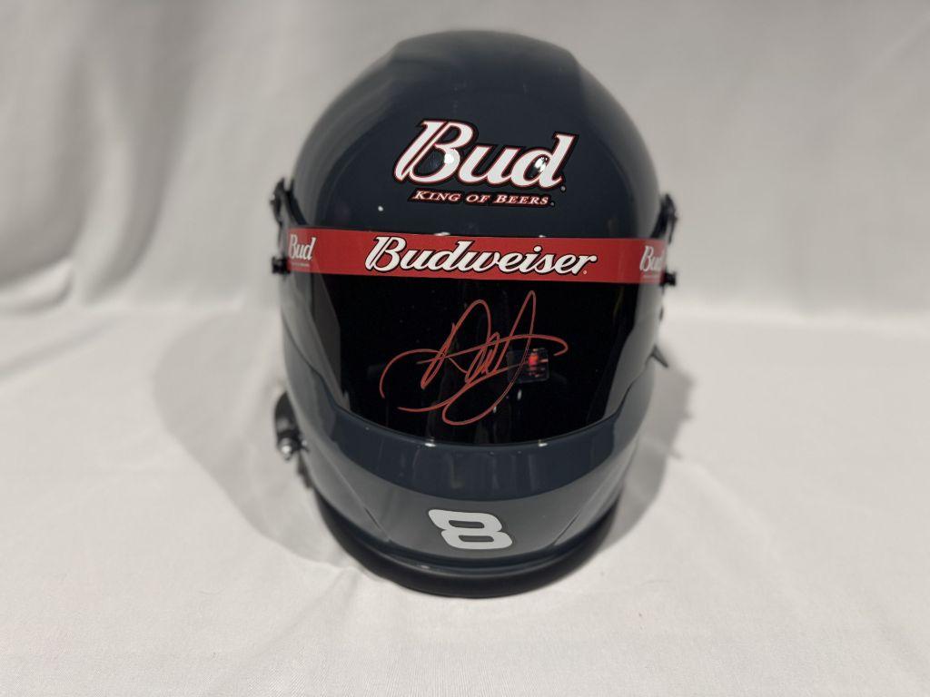 Autographed NASCAR Helmet – Signed by Dale Ear...