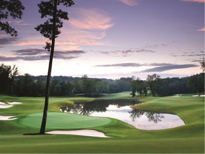 Foursome on the Jones Course at Rock Barn Country Cl...