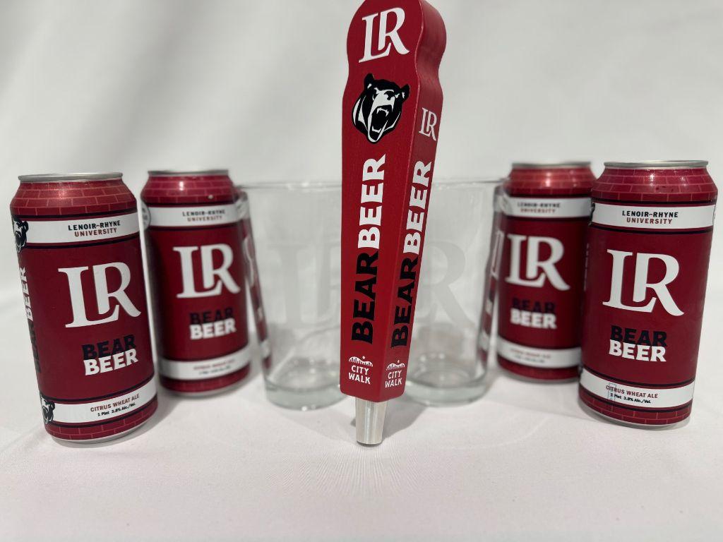 LR Bear Beer Bundle: Pint Glasses, 4-Pack & Tap ...