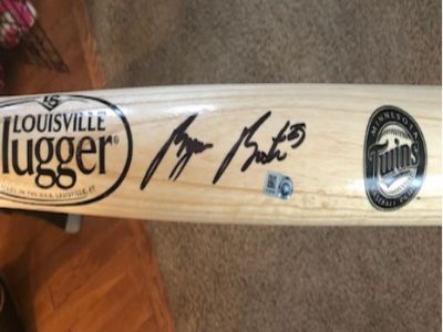 Byron Buxton MN Twins Signed Bat with Certificate of Authenticity