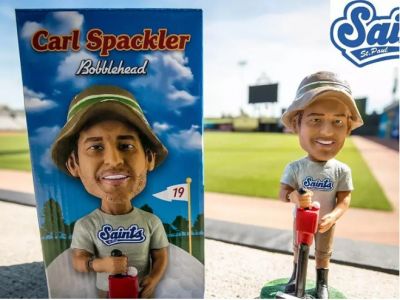 St. Paul Saints Caddy Shack Bobble Head