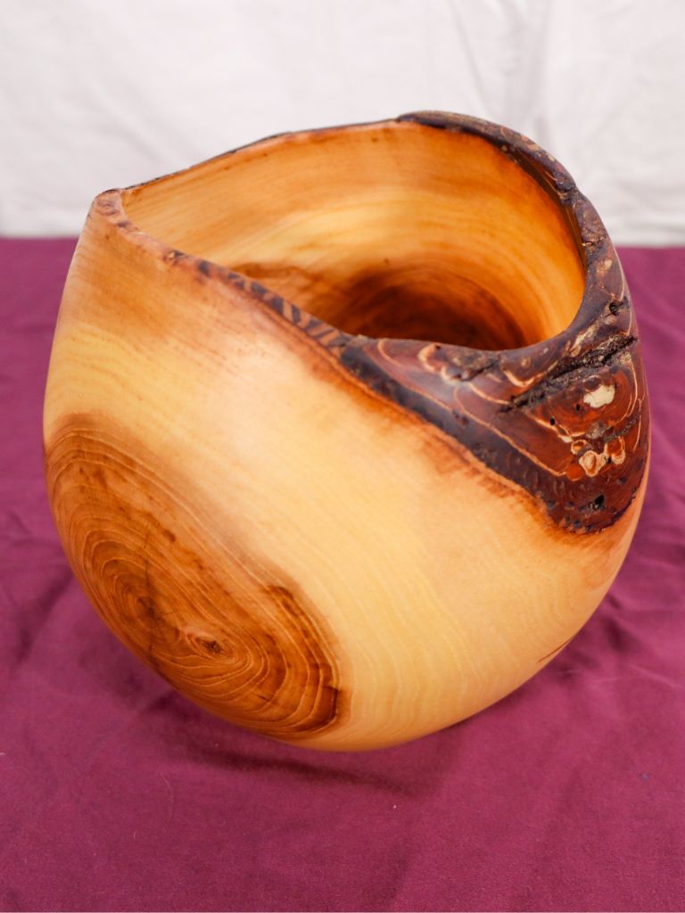 Wooden Vessel crafted by Steve Lobel