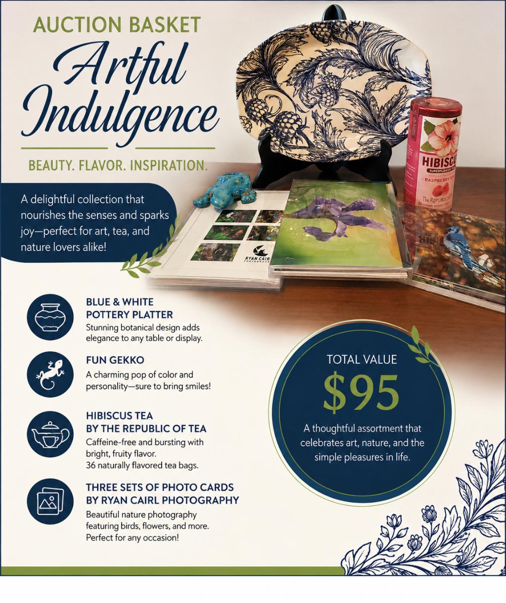 Artful Sips and Nature Treasures