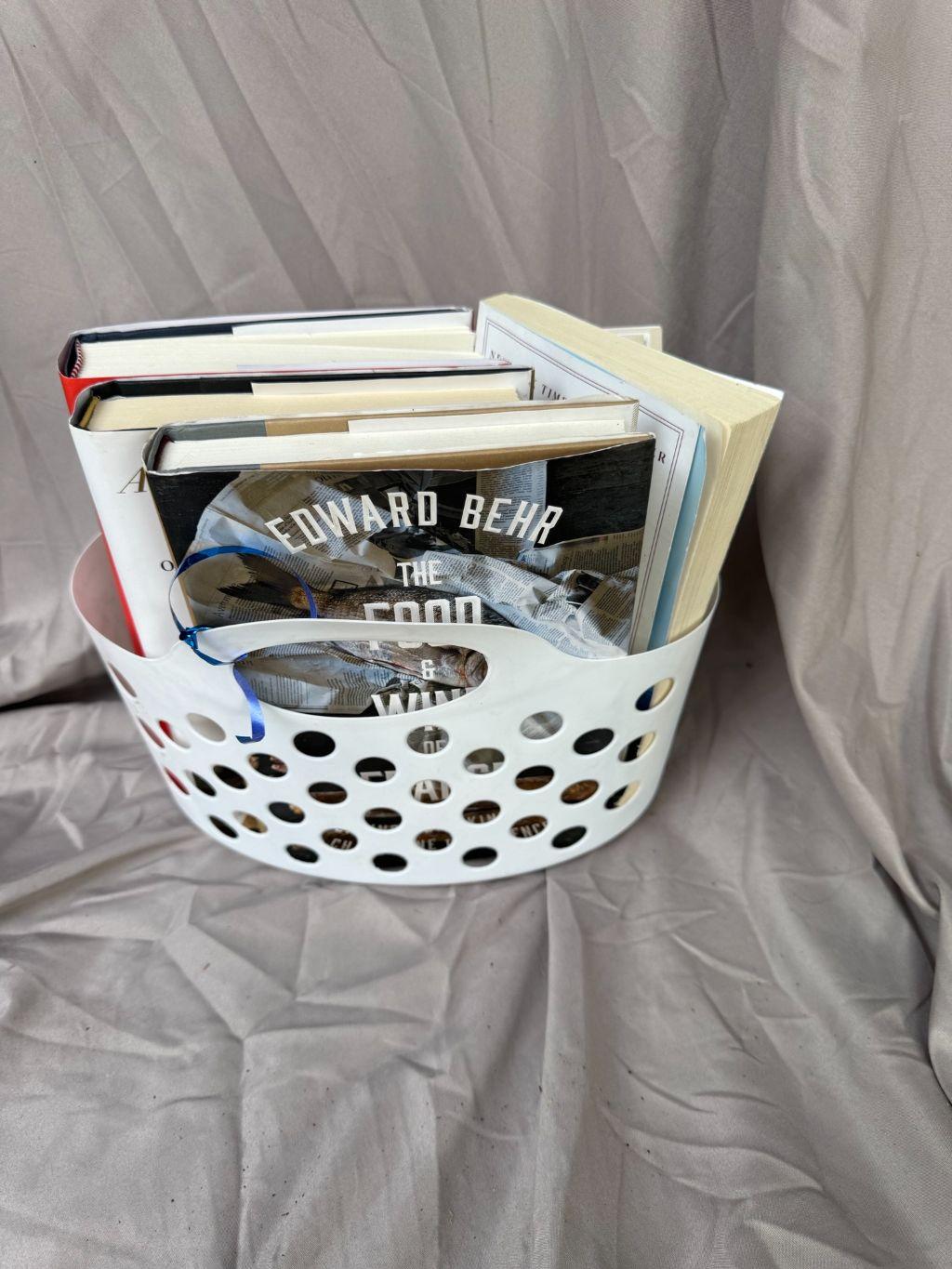 Book Basket for a Rainy Day!