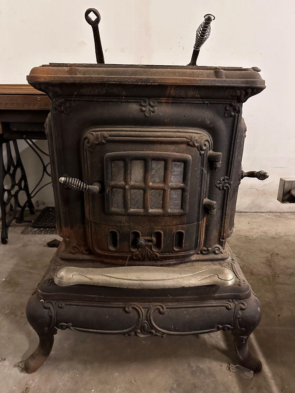 Antique Cast Iron Stove
