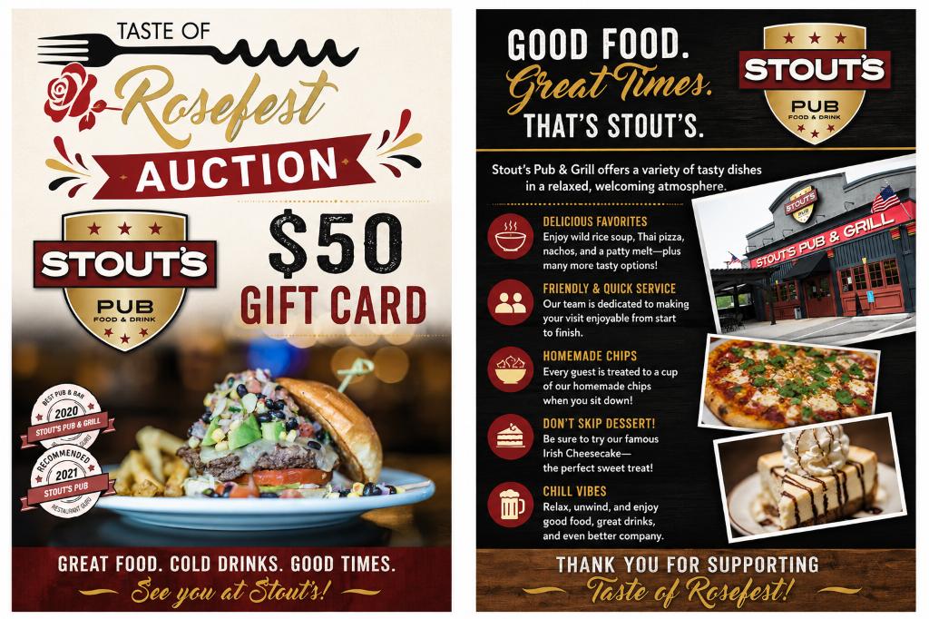 Stout's Pub Gift Card
